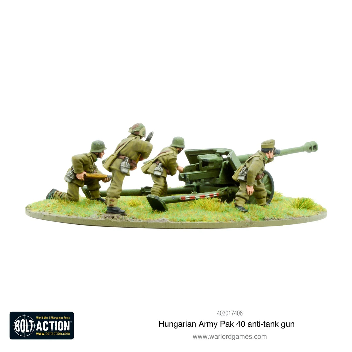 Bolt Action - Hungarian Army PaK 40 Anti-Tank Gun