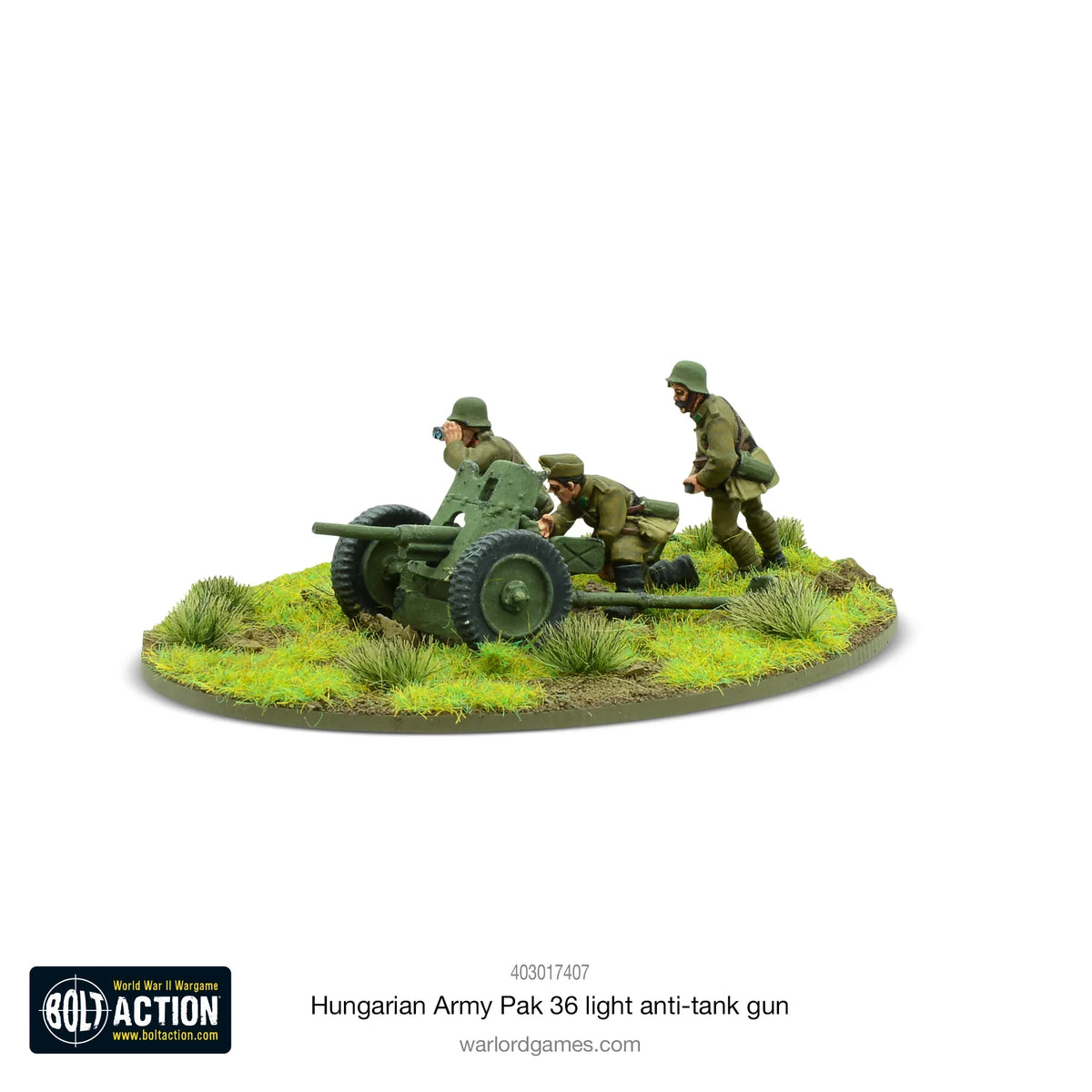 Bolt Action - Hungarian Army PaK 36 Light Anti-Tank Gun