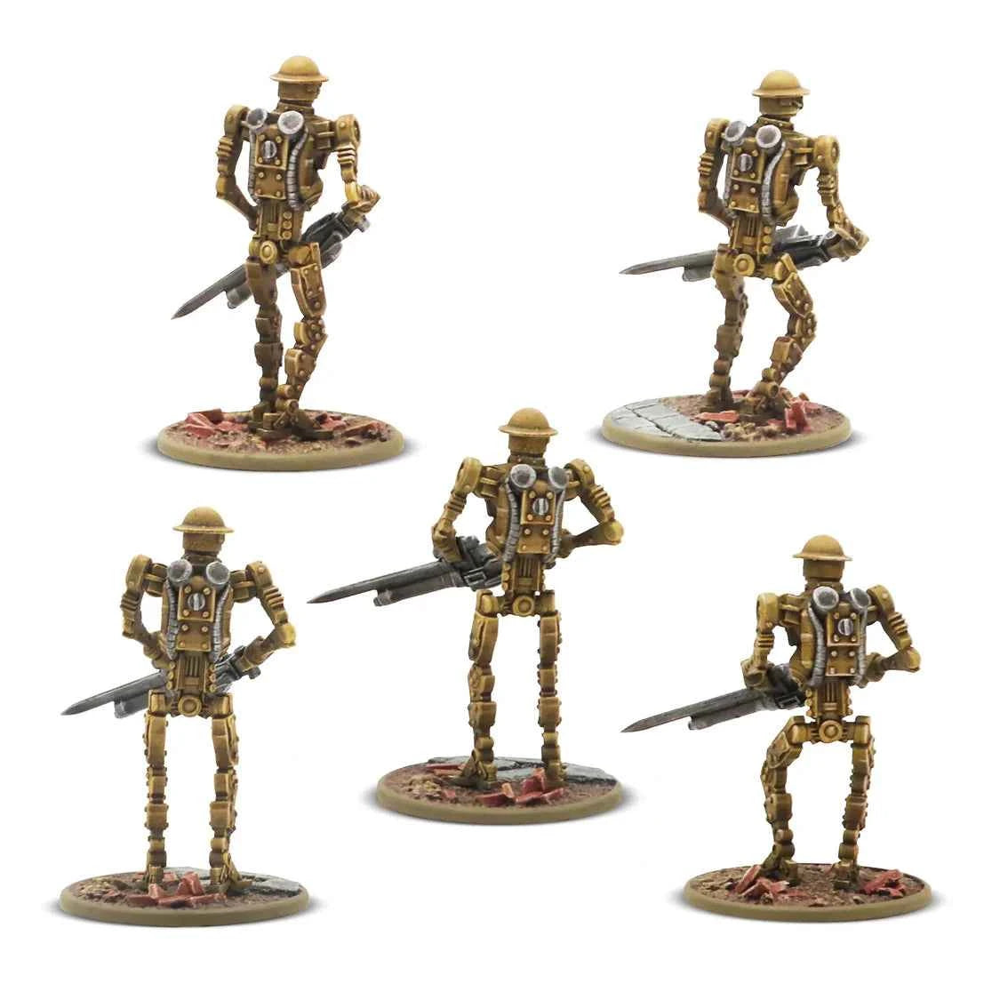 British Commonwealth: Mk I Automated Infantry Squad with MMGs