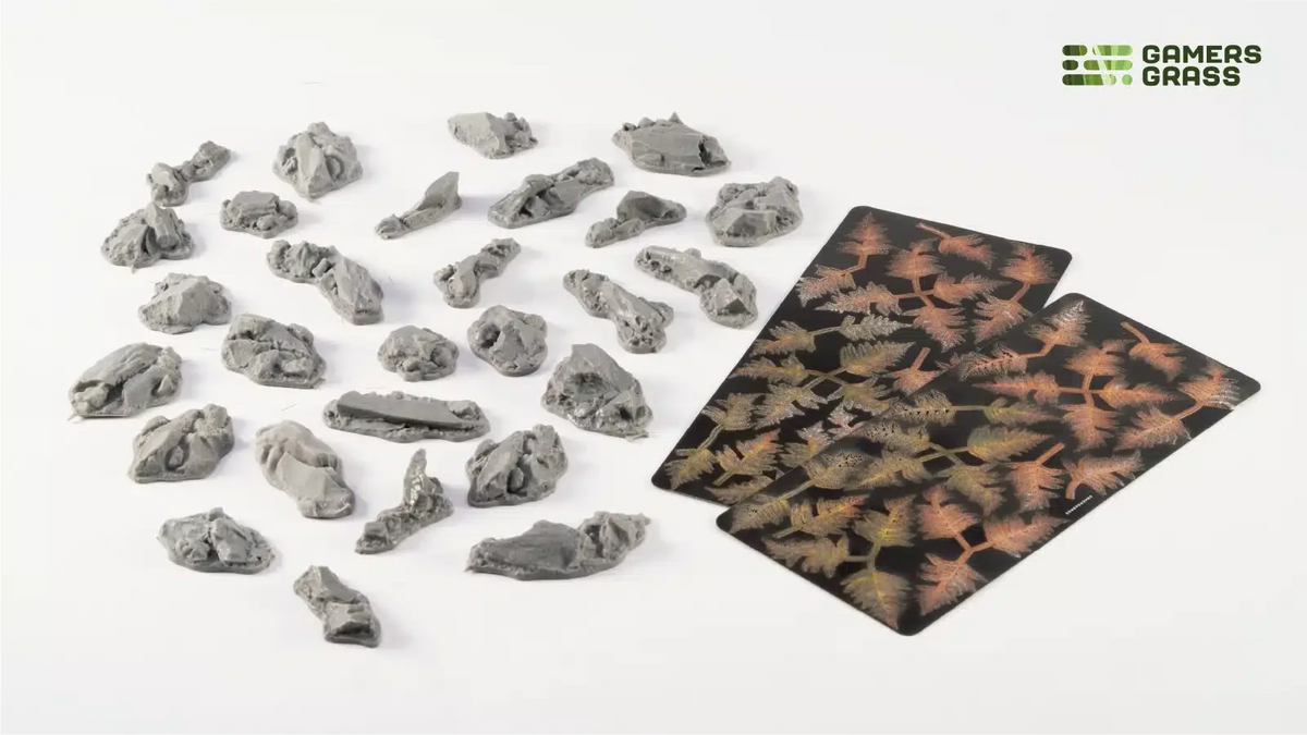 Gamers Grass - Golden Autumn Glade Basing Box