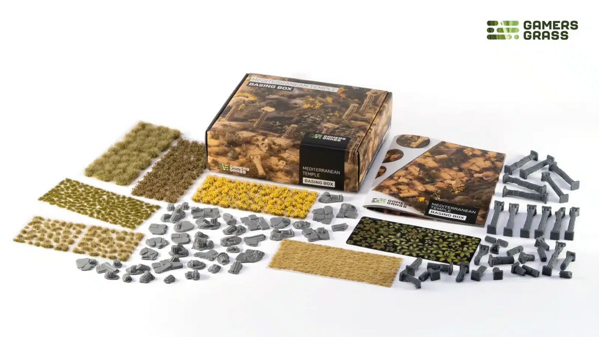 Gamers Grass - Mediterranean Temple Basing Box
