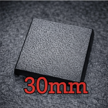 30mm Square Bases – Magnet Ready