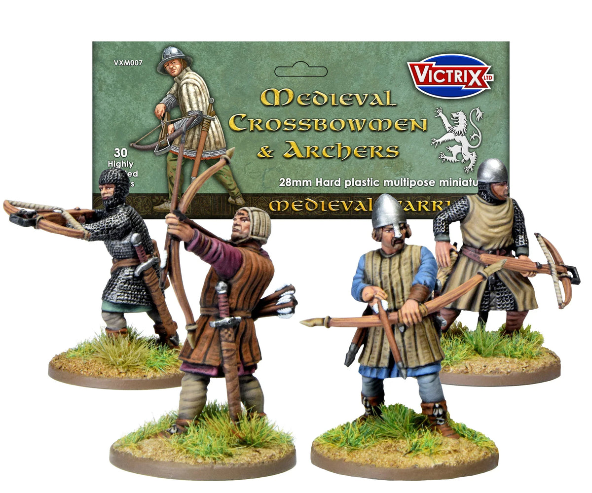 Victrix Miniatures - Medieval Crossbowmen & Archers