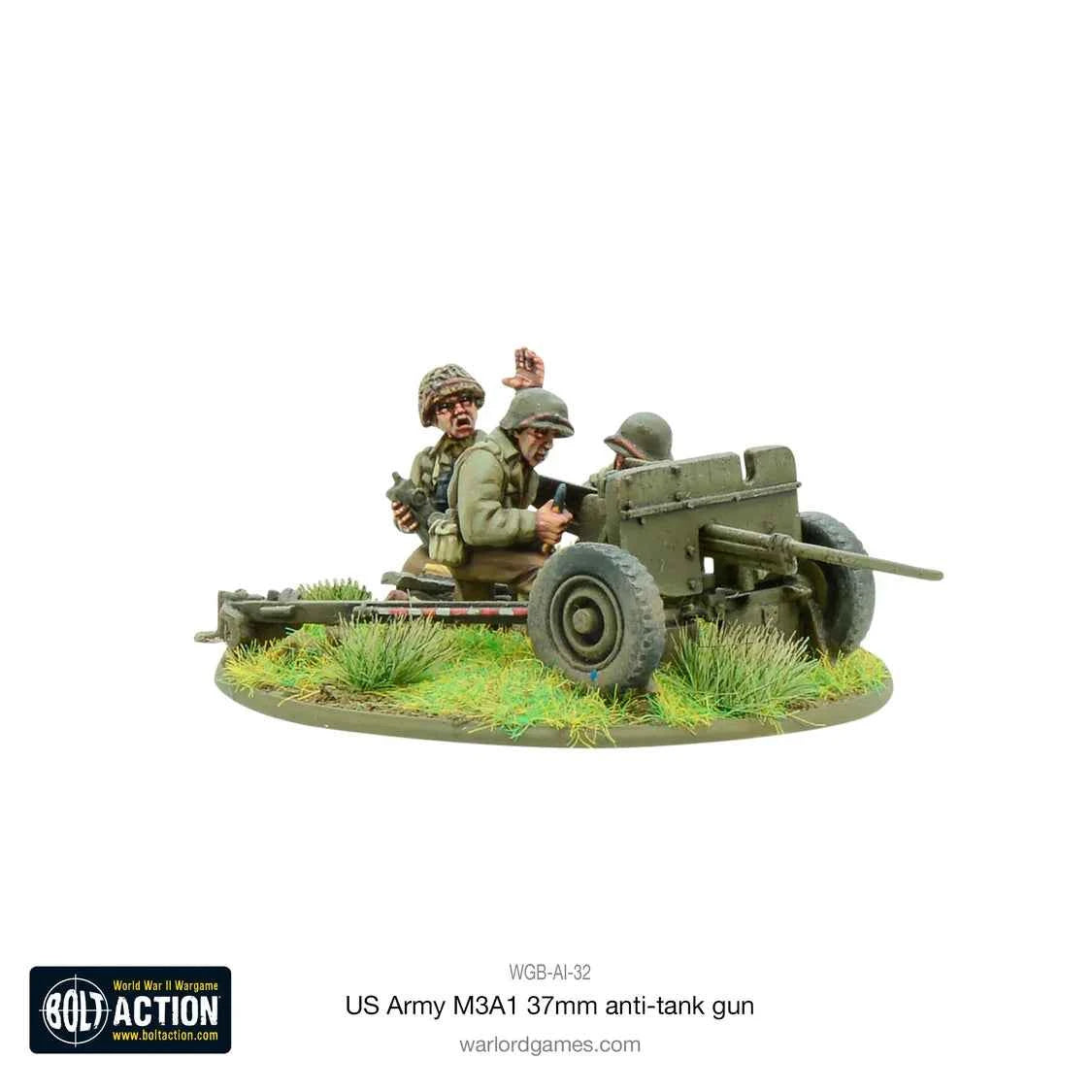 US Army M3A1 37mm Anti-Tank Gun
