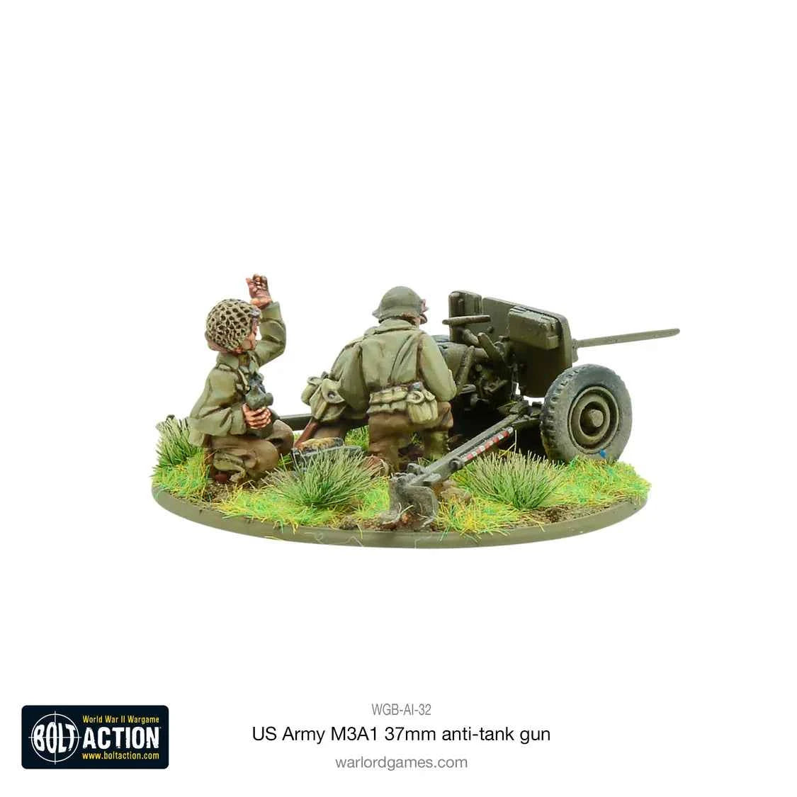 US Army M3A1 37mm Anti-Tank Gun