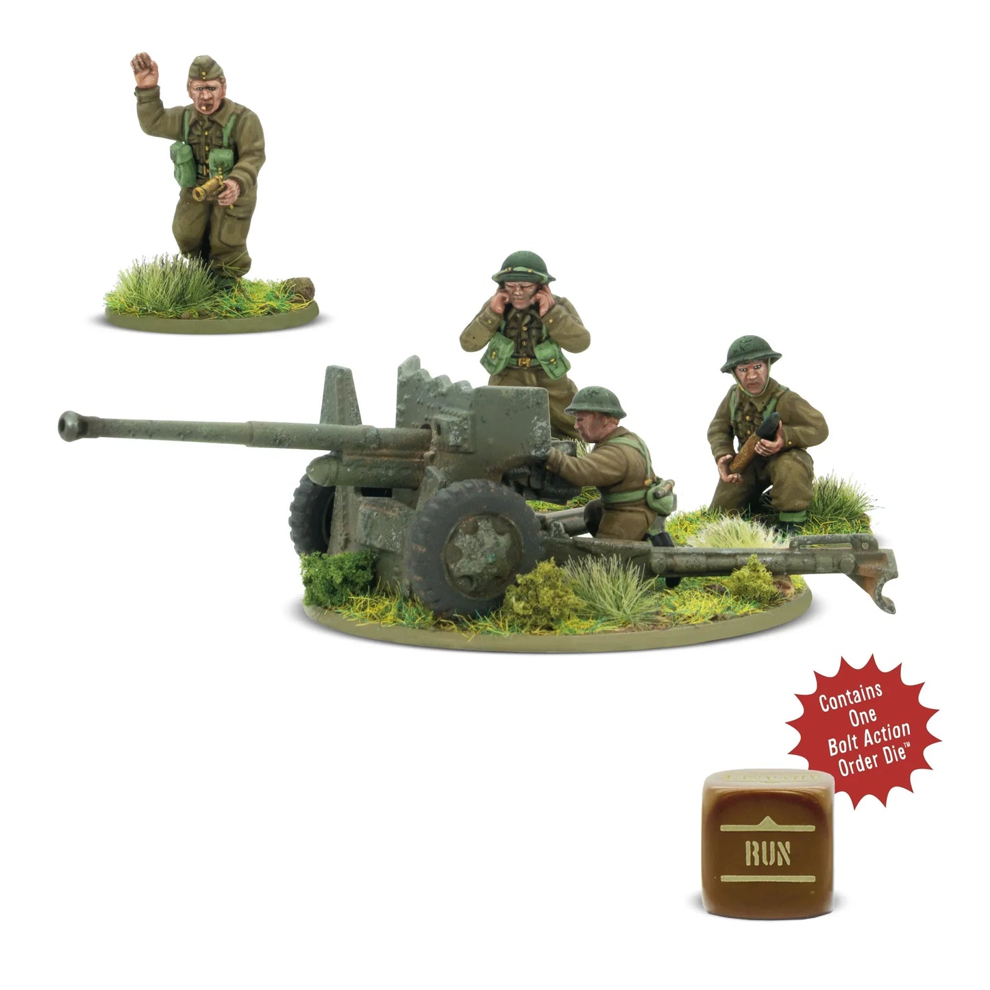 Bolt Action - British 6-Pounder Anti-Tank Gun PRE ORDER