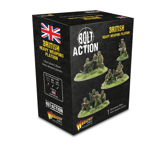Bolt Action - British Heavy Weapons Platoon PRE ORDER