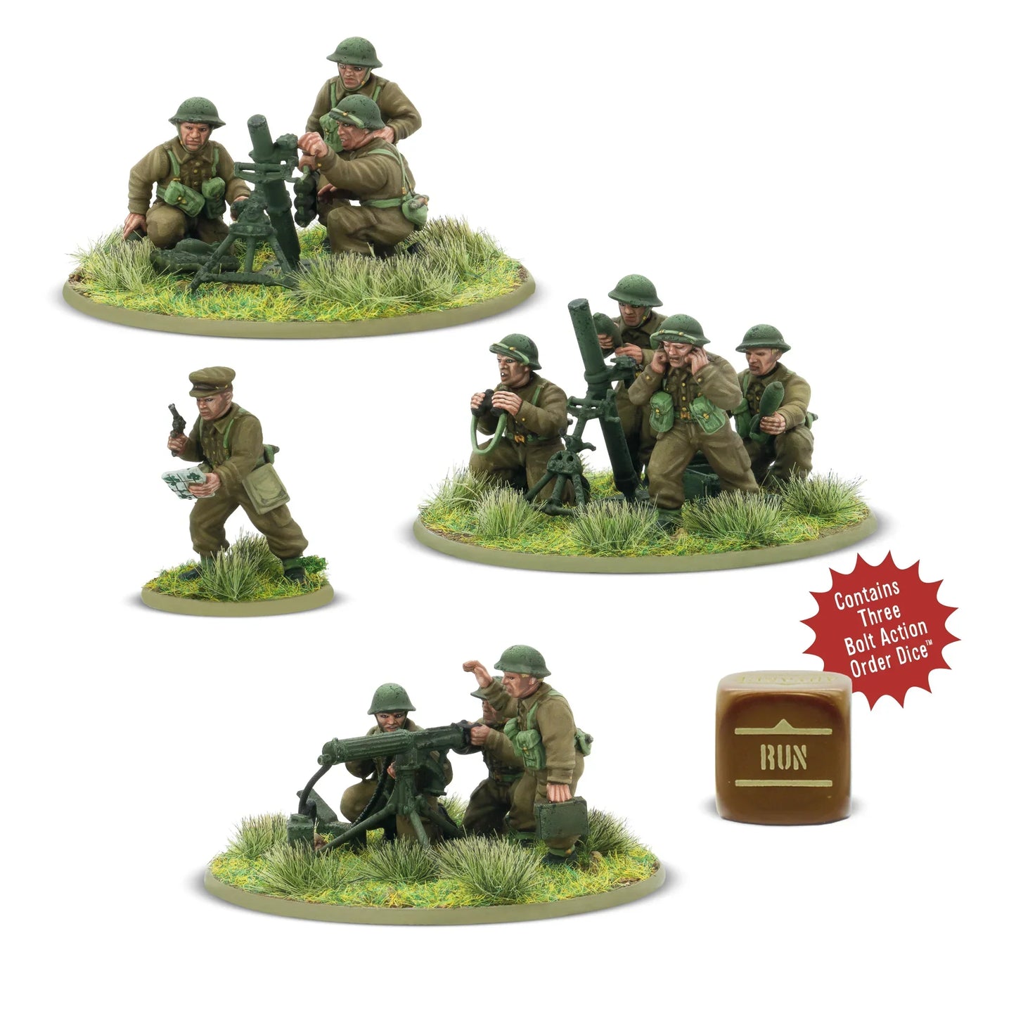 Bolt Action - British Heavy Weapons Platoon PRE ORDER