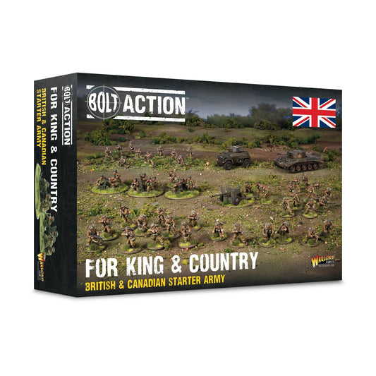 Bolt Action - For King & Country - British & Canadian Starter Army PRE ORDER
