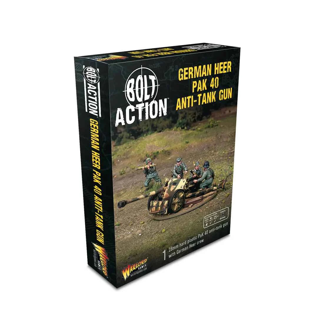 German Heer Pak 40 Anti-Tank Gun PRE ORDER