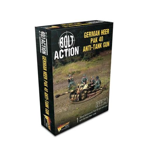 German Heer Pak 40 Anti-Tank Gun PRE ORDER