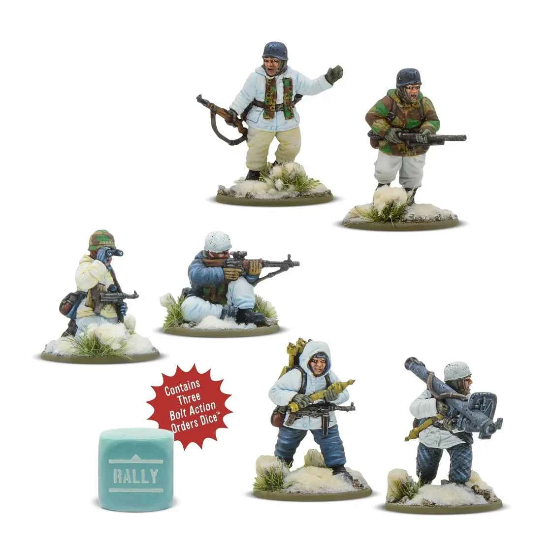 Fallschirmjager (Winter) Weapons Teams