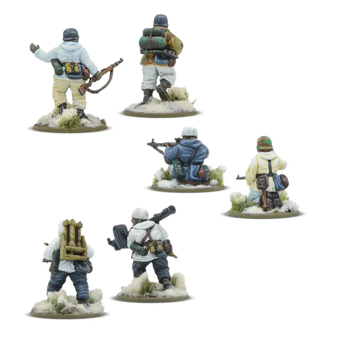 Fallschirmjager (Winter) Weapons Teams