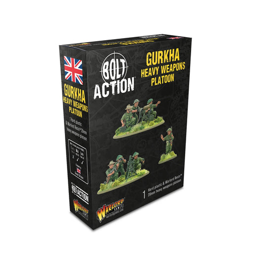 Bolt Action - Gurkha Heavy Weapons Platoon PRE ORDER