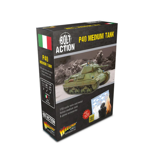 Bolt Action - P40 Medium Tank PRE ORDER