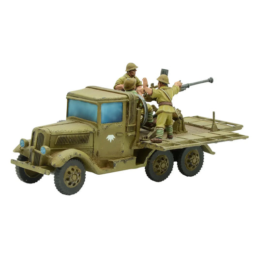Japanese Isuzu Type 98 AA Machine Cannon Carrier