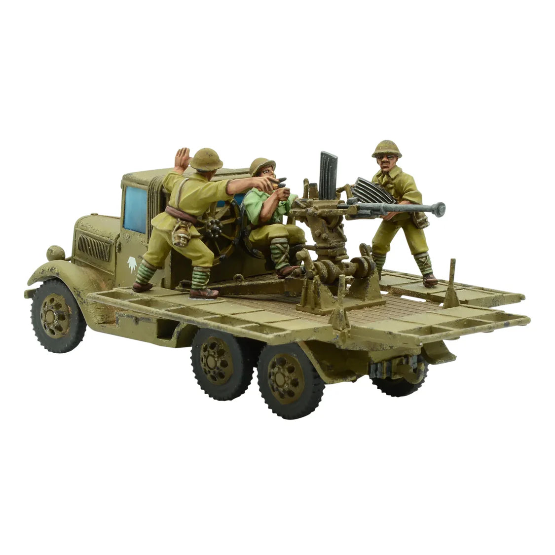 Japanese Isuzu Type 98 AA Machine Cannon Carrier