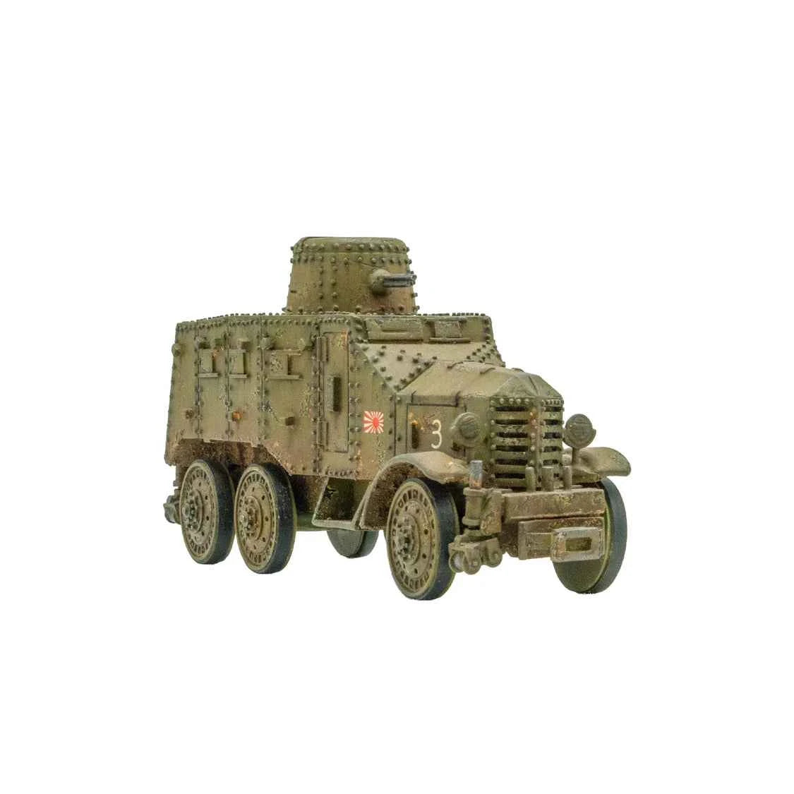 Japanese Type 91 So-Mo Armoured Car