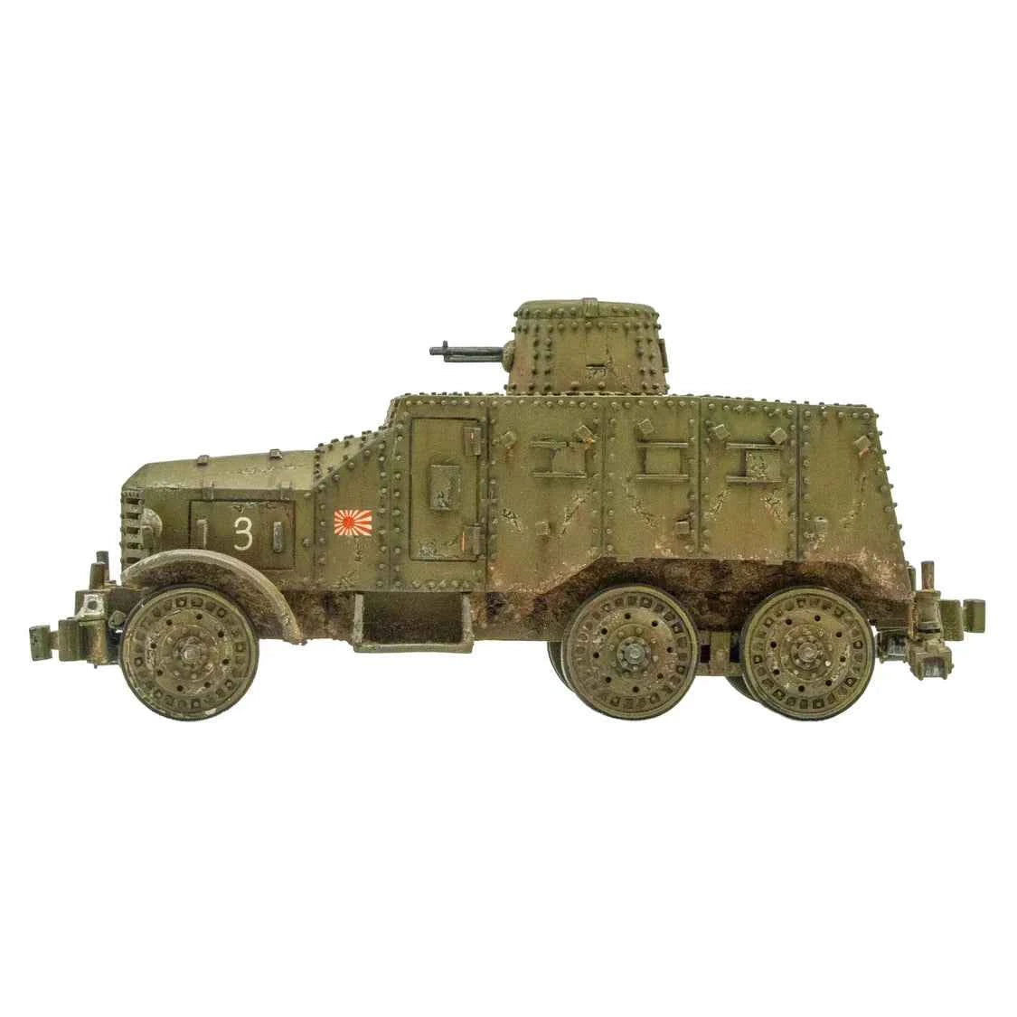 Japanese Type 91 So-Mo Armoured Car