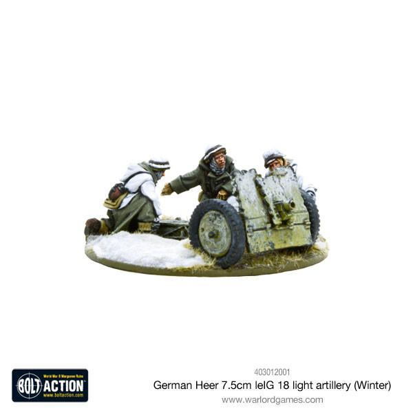 German Heer 7.5cm Le. IG 18 Light Artillery (Winter)