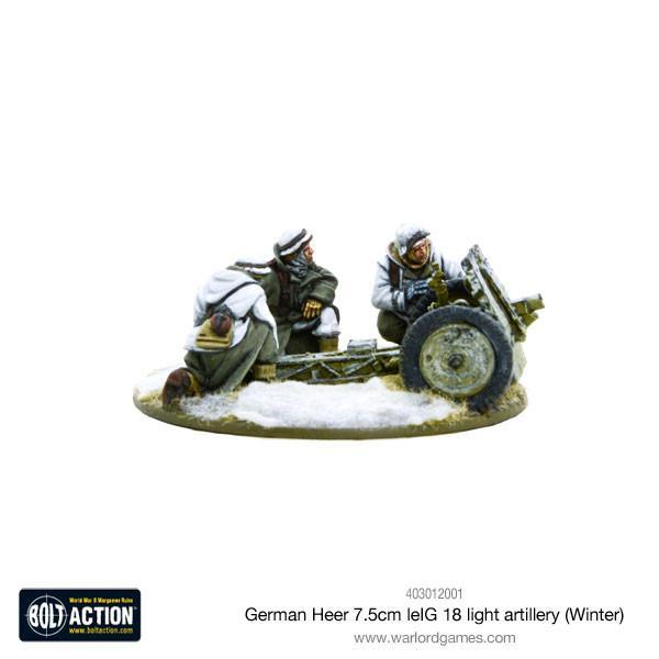 German Heer 7.5cm Le. IG 18 Light Artillery (Winter)