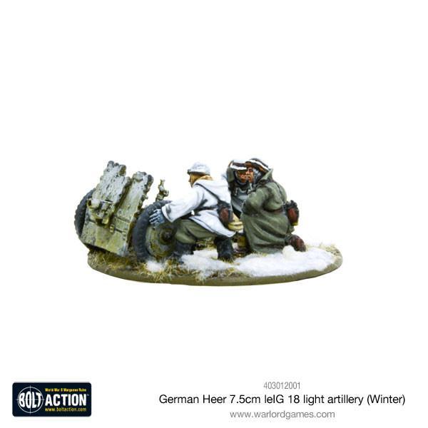 German Heer 7.5cm Le. IG 18 Light Artillery (Winter)