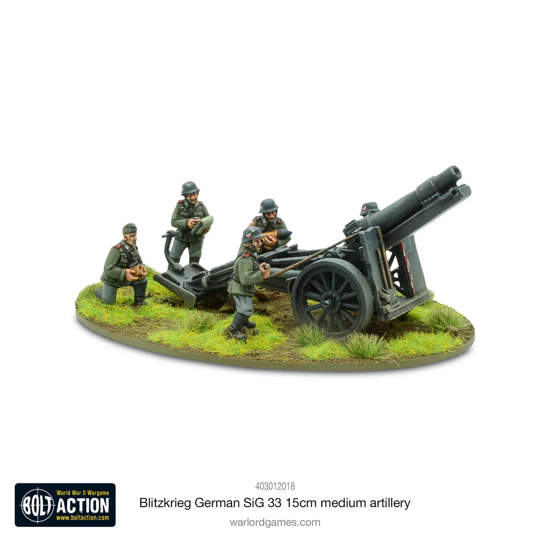 Blitzkrieg German SIG33 15cm Howitzer