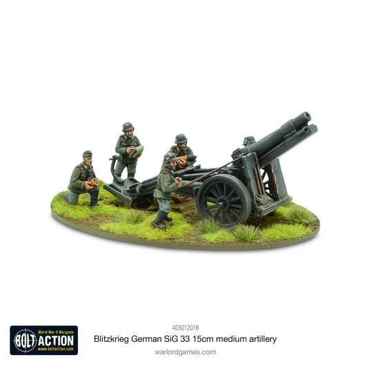 Blitzkrieg German SIG33 15cm Howitzer