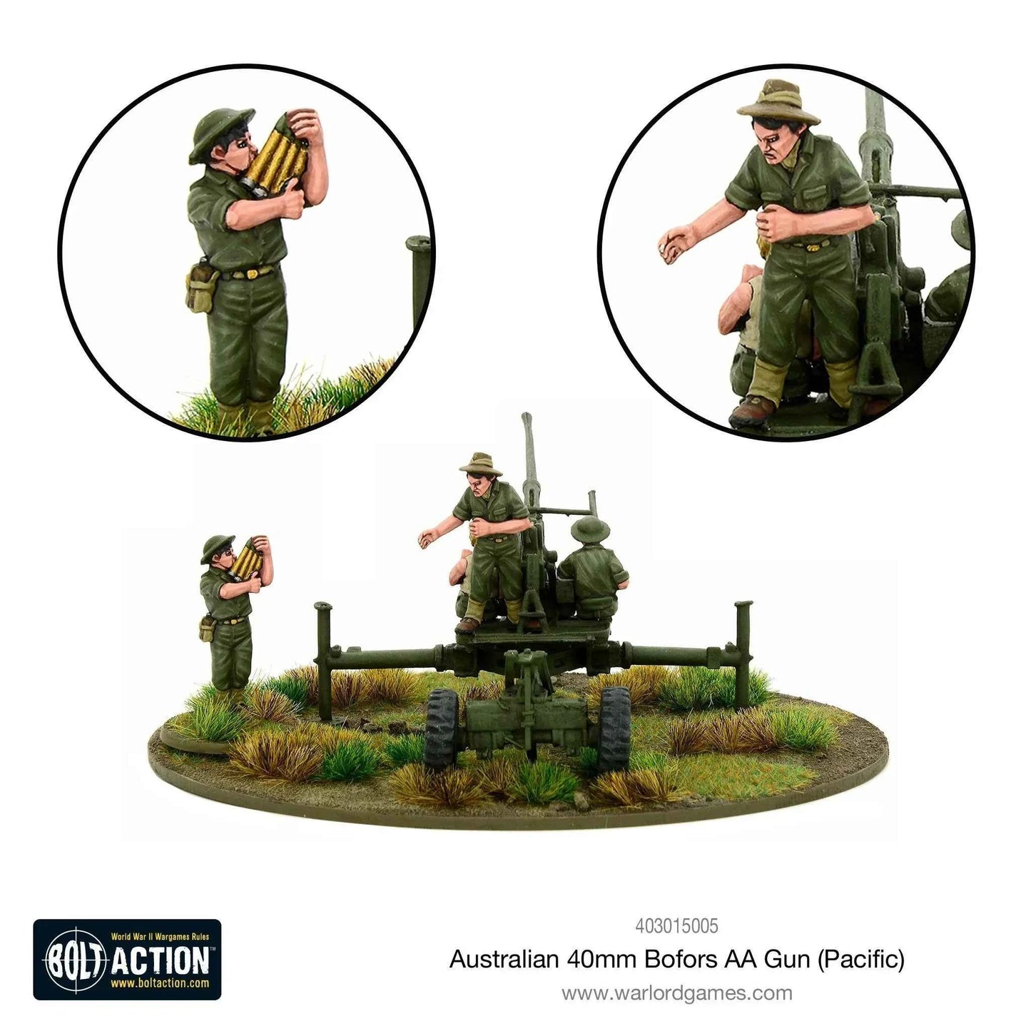 Australian 40mm Bofors AA Gun