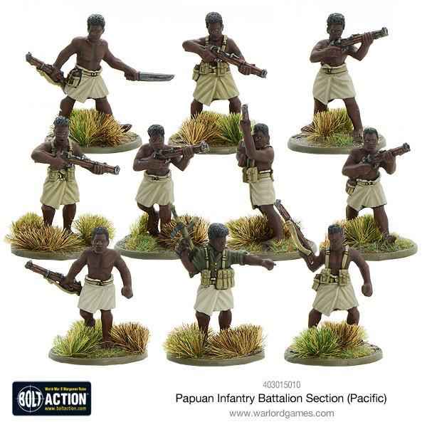 Papuan Infantry Battalion Section