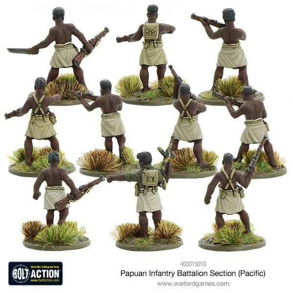 Papuan Infantry Battalion Section