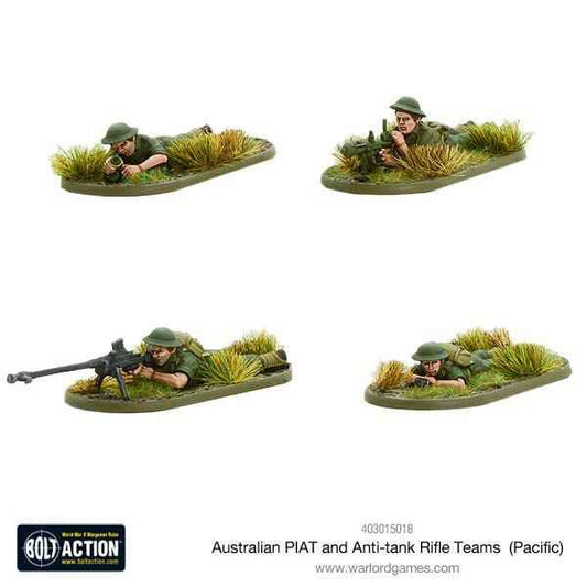 Australian PIAT and Anti-Tank Rifle Teams