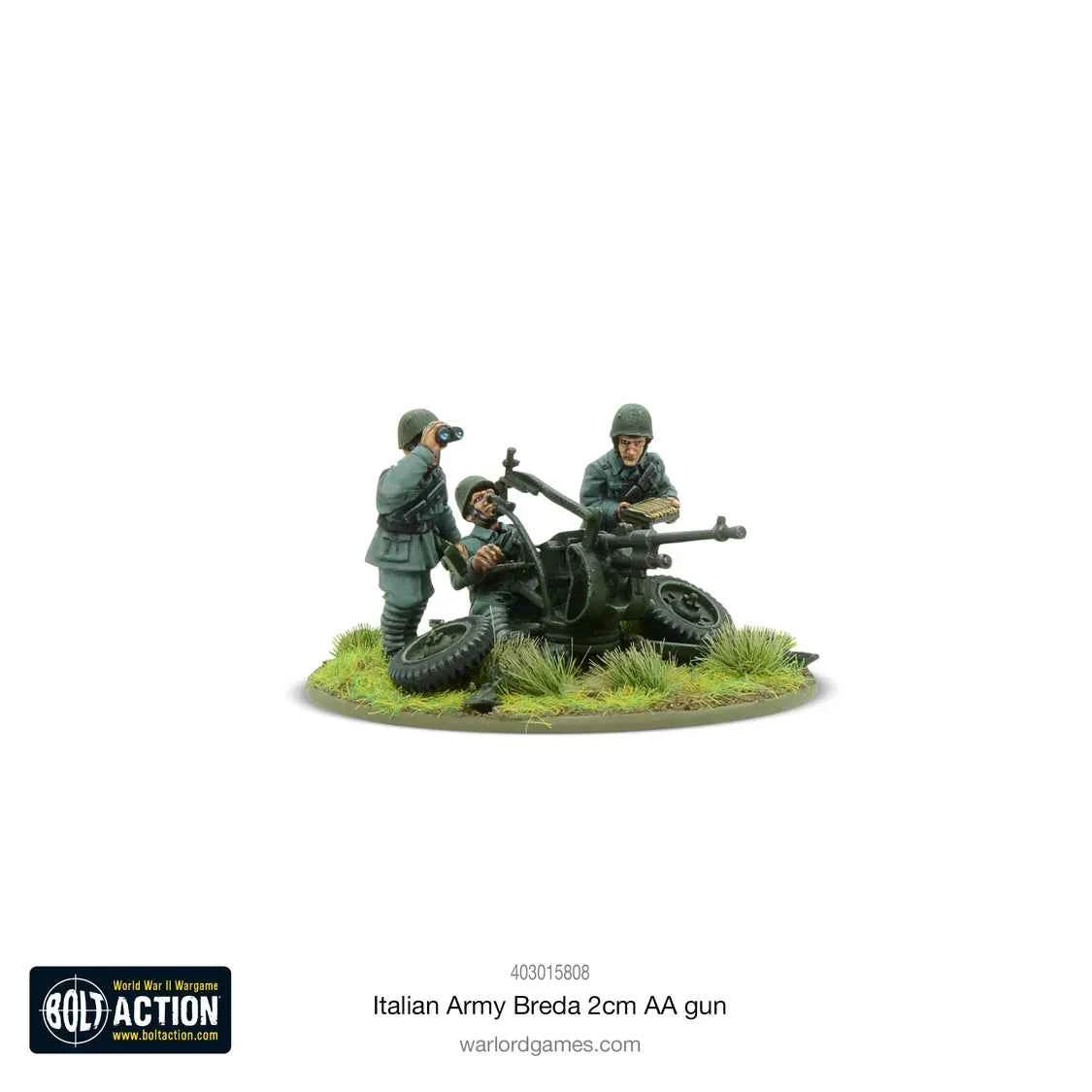 Italian Army Breda 2cm AA Gun