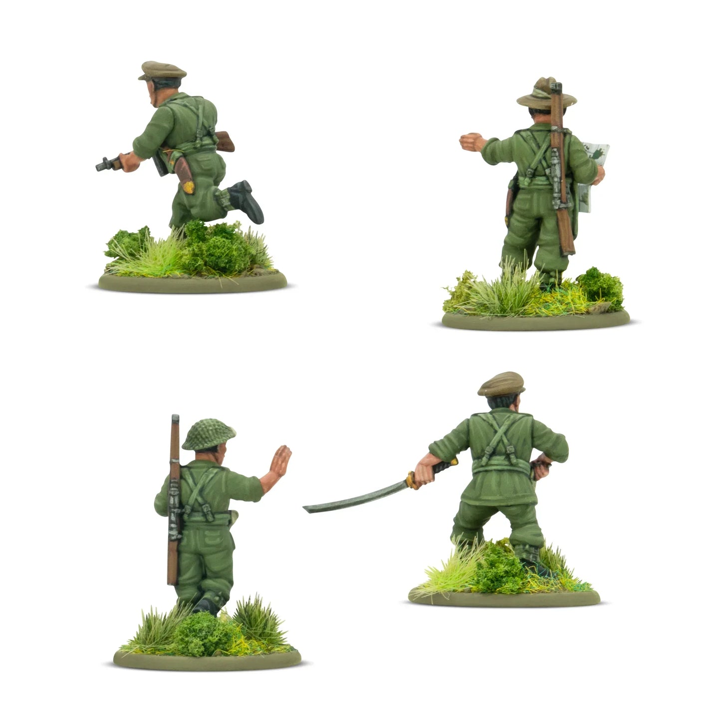 Bolt Action - Gurkha Platoon Commanders PRE ORDER