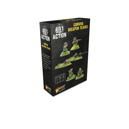 Bolt Action - Gurkha Weapon Teams PRE ORDER