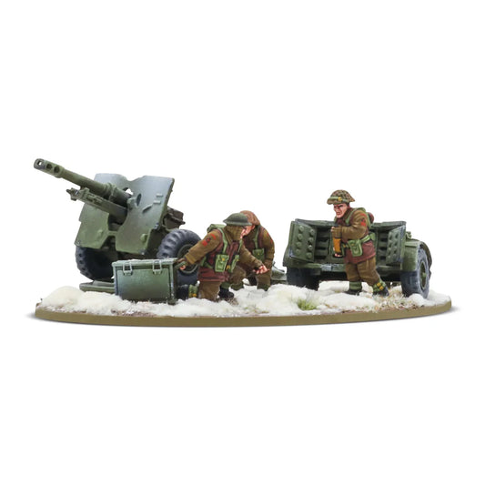 British Army Infantry (Winter) 25 Pounder Light Artillery