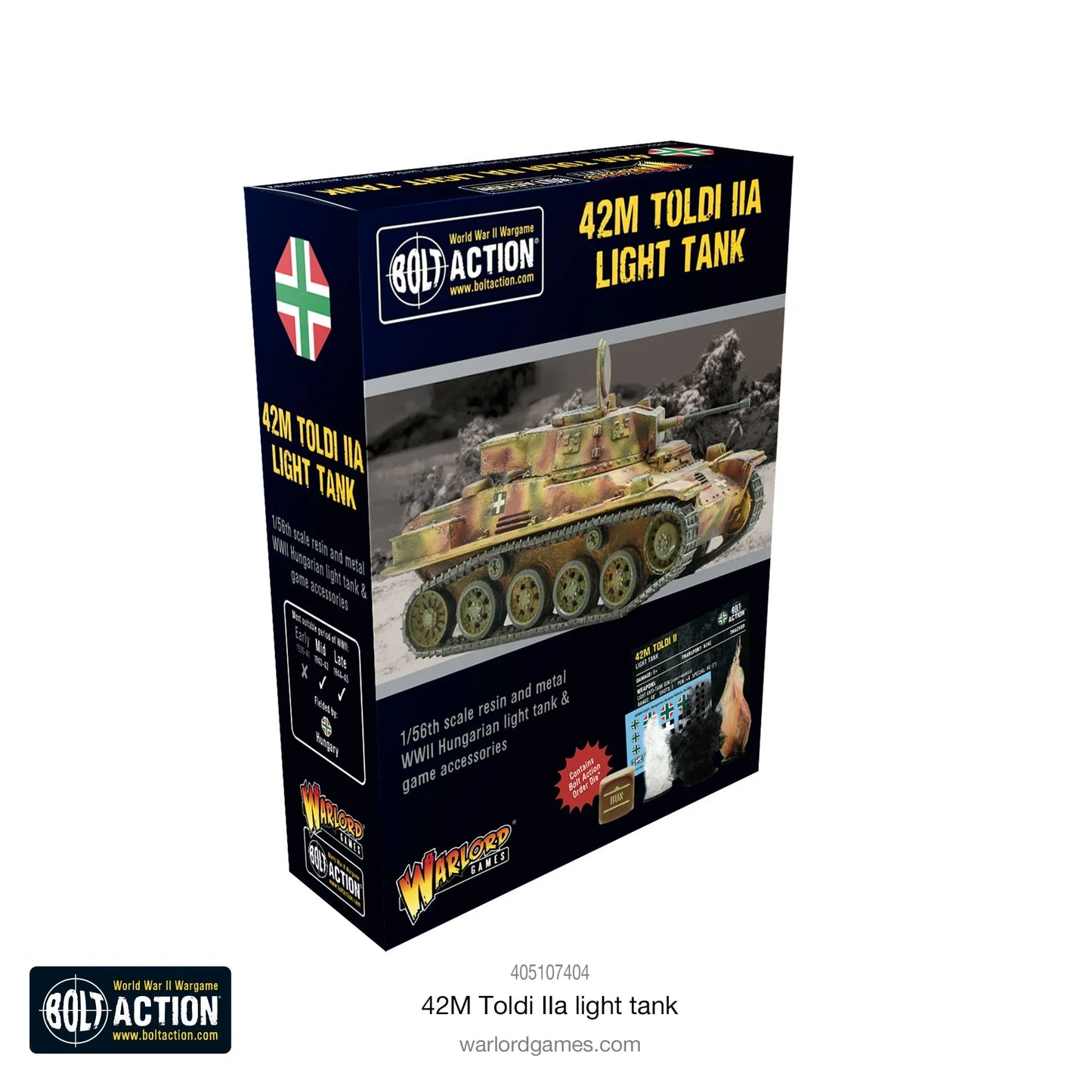 Bolt Action - Hungarian 42M Toldi IIa Light Tank