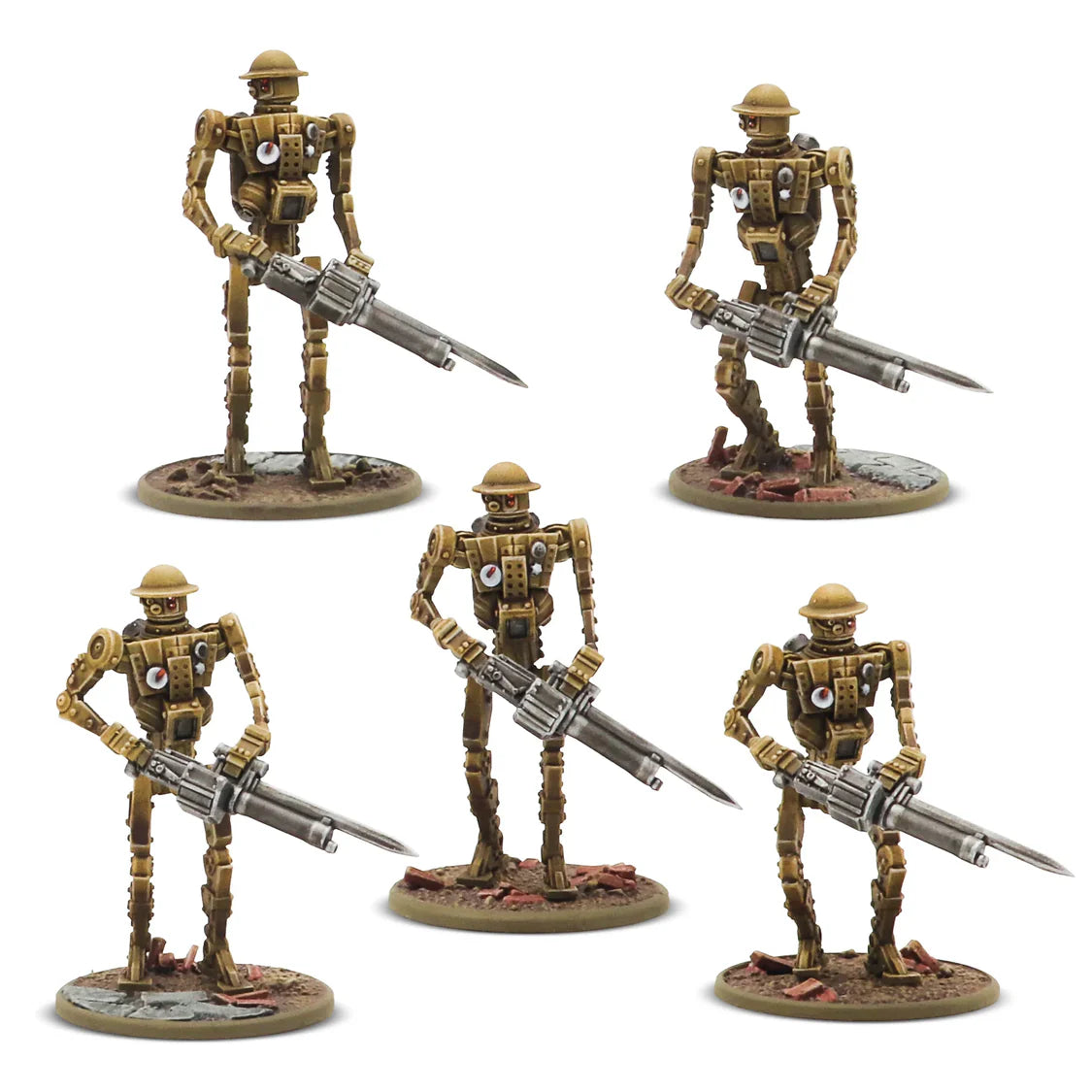 British Commonwealth: Mk I Automated Infantry Squad with MMGs