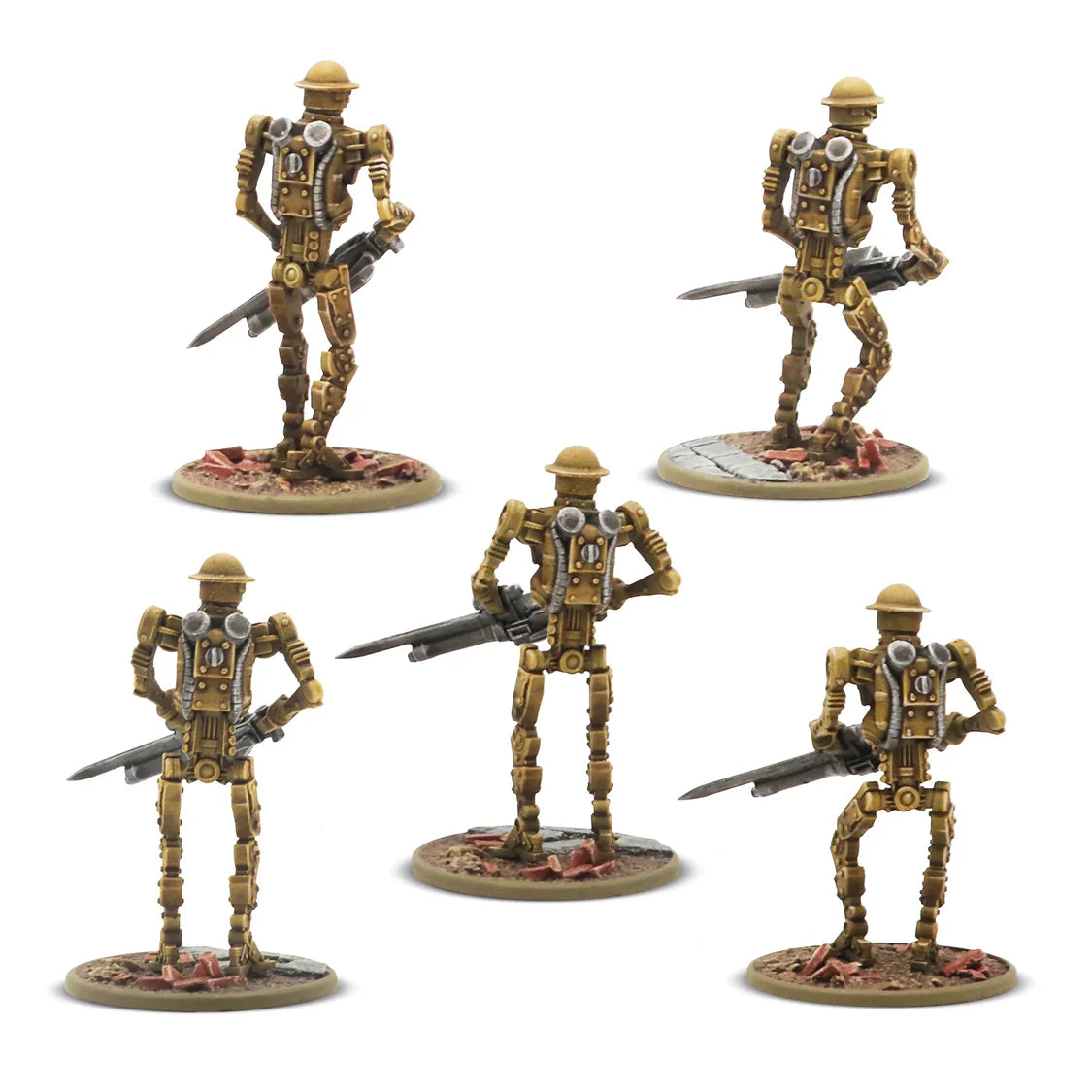 British Commonwealth: Mk I Automated Infantry Squad with MMGs