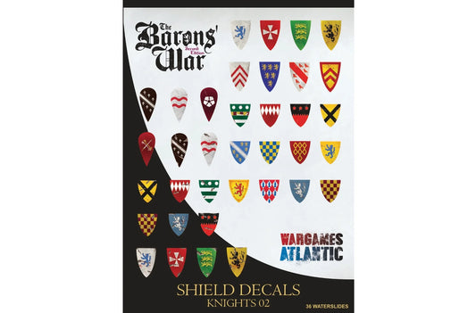 The Barons' War - Shield Decals: Knights 02