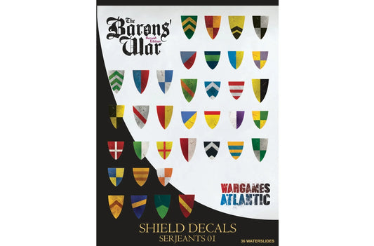 The Barons' War - Shield Decals: Serjeants 01