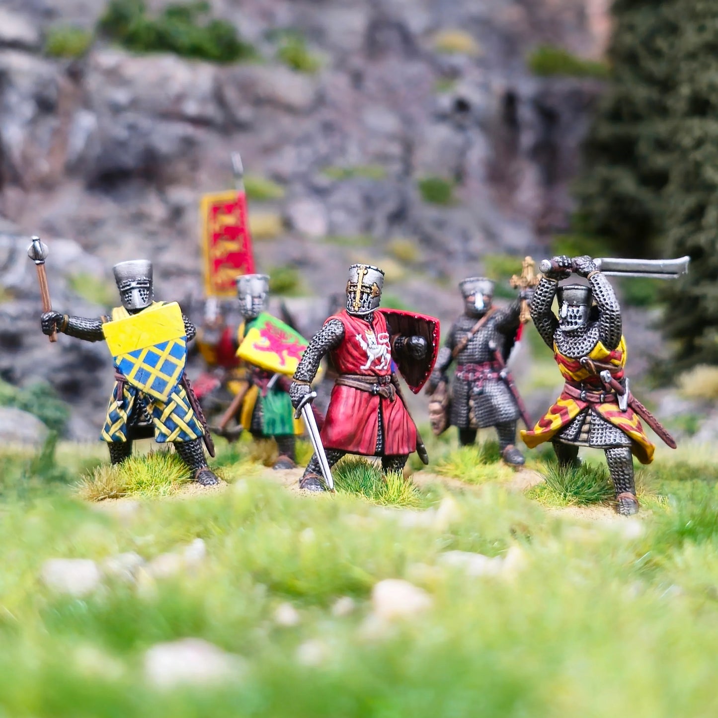 Victrix Miniatures - Medieval Foot Knights