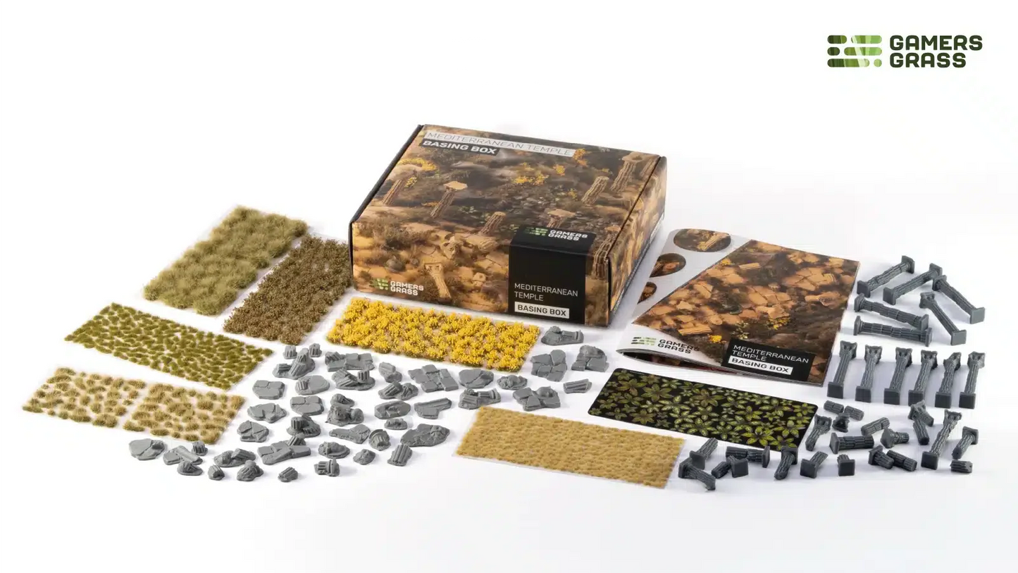 Gamers Grass - Mediterranean Temple Basing Box