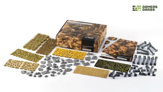 Gamers Grass - Mediterranean Temple Basing Box