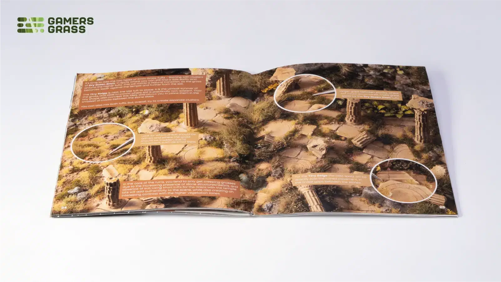 Gamers Grass - Mediterranean Temple Basing Box