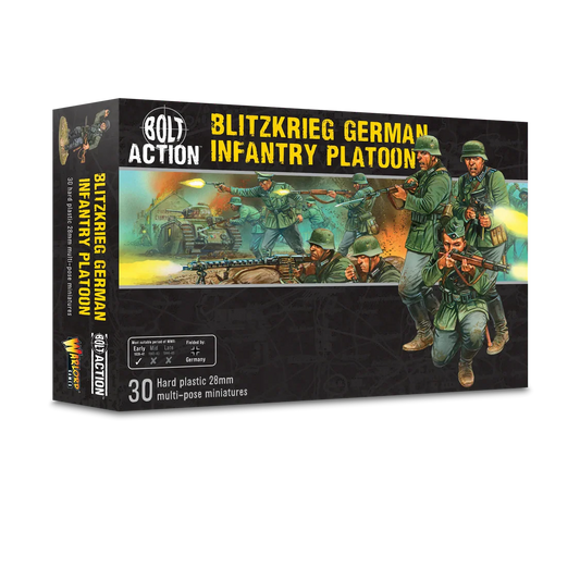 Blitzkrieg German Infantry Platoon