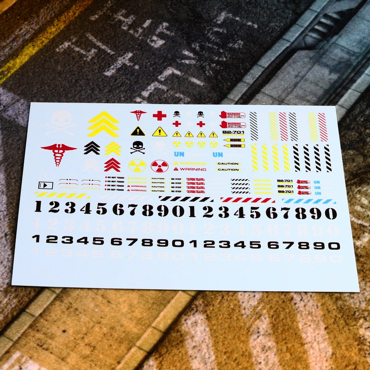BLKOUT Water Slide Decals