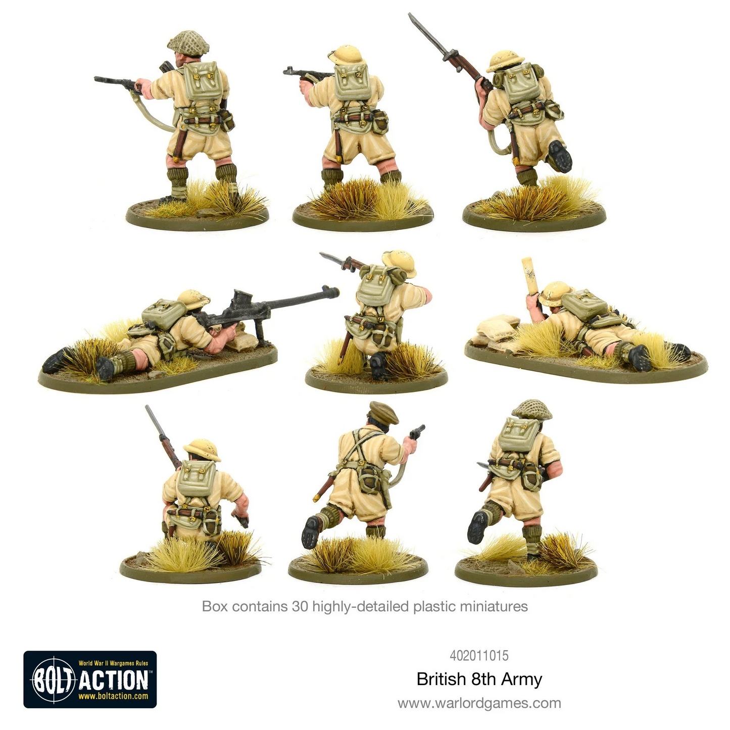 British 8th Army Platoon
