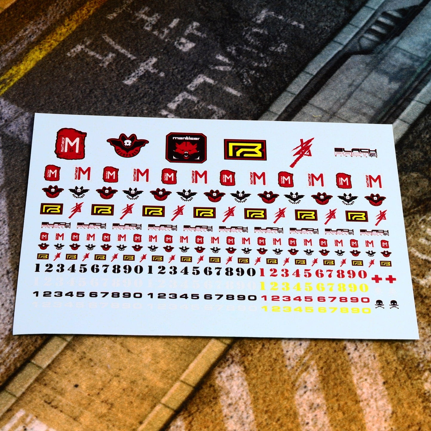 BLKOUT Water Slide Decals