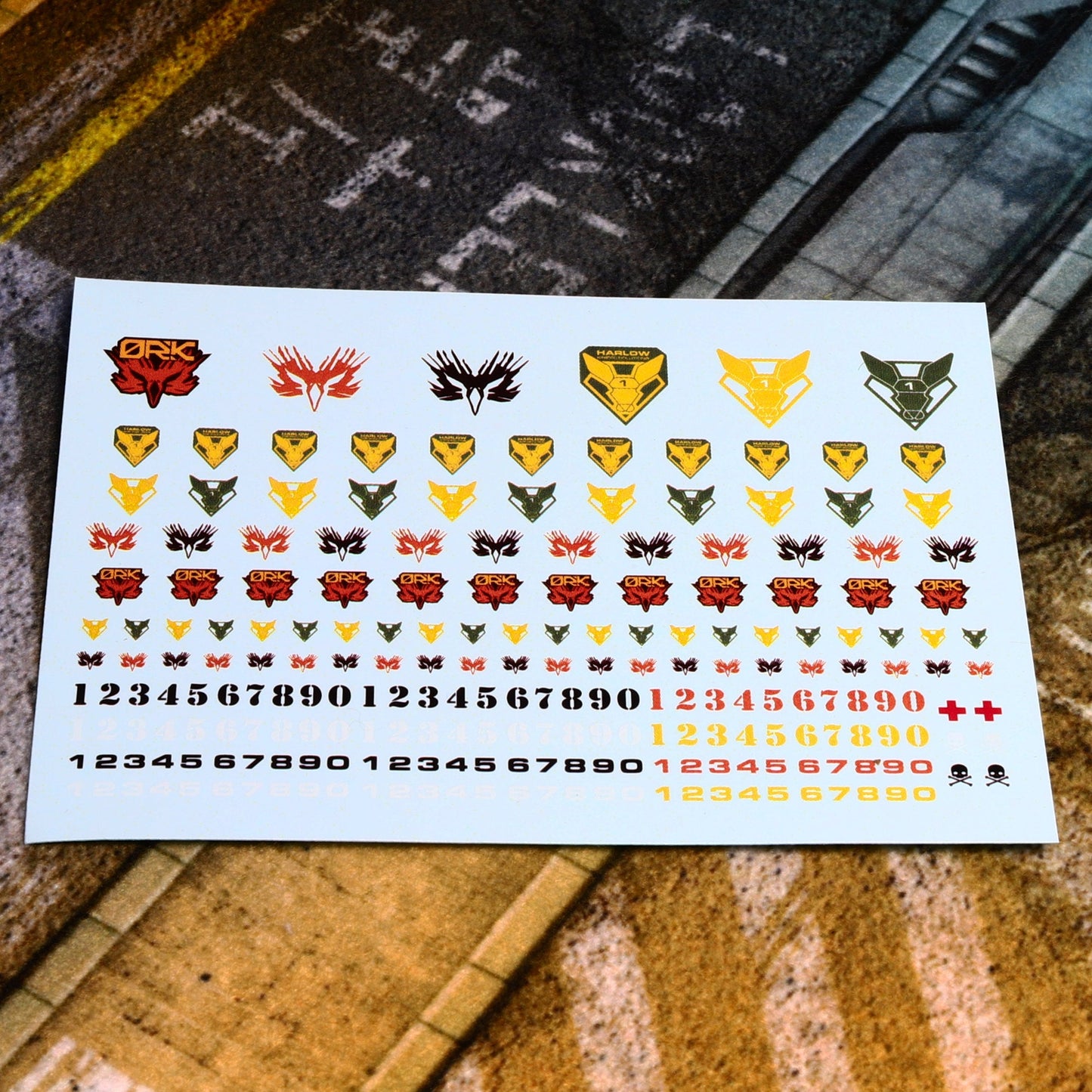 BLKOUT Water Slide Decals